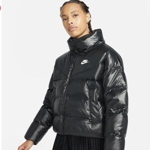 Nike Black Puffer Jacket
